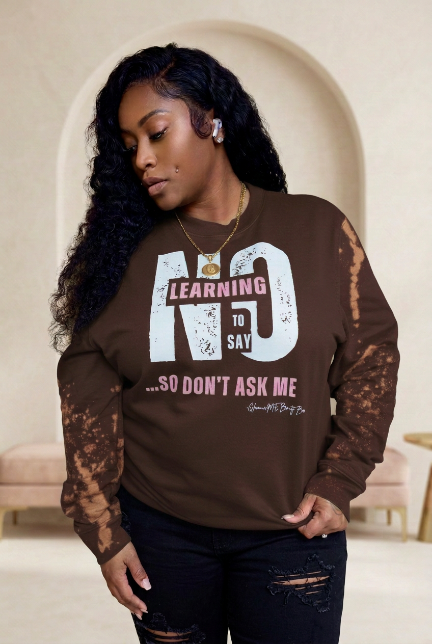 Brown sweatshirt relaunch photo