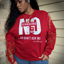 Load image into Gallery viewer, Learning to say NO Sweatshirt