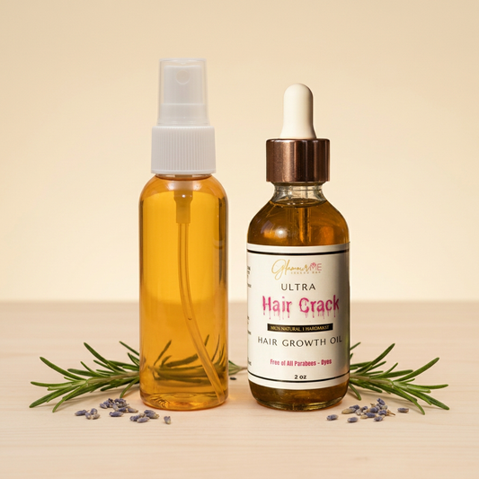 Ultimate Growth Duo with one spray bottle and one dropper bottle